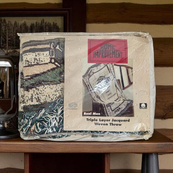 Beacon Other - Home Improvement VTG NOS Unopened 1990s Cotton 47" x 68" Tapestry Blanket